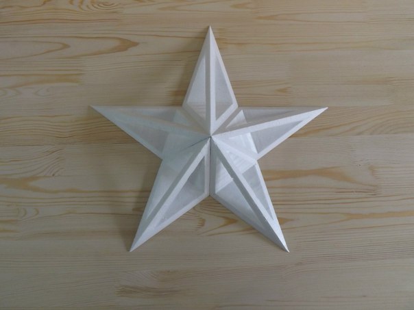 Звезда 8 лучей, пенопласт, Арт. 1176372